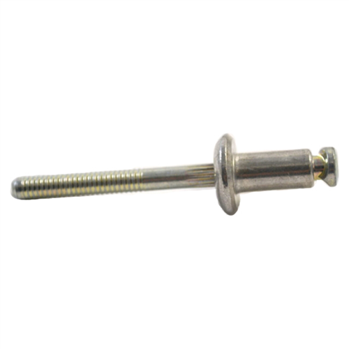 The Main Resource Pr6175-100 Short Alum Window Reg Peel Rivet Steel Mandrel