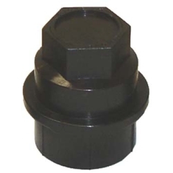 3/4" Black Nylon Lug Nut CapFor Open-End Dual Threaded Acorn Lug Nuts