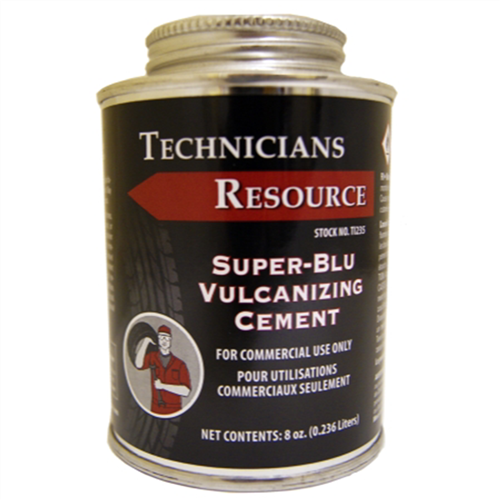 (Case of 6) 8 oz. Super-Blu Commercial Heavy Duty Vulcanizing Patch Cement