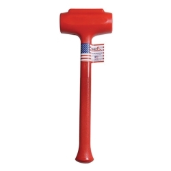 Soft Face 15.5 lb. Dead Blow Sledge Hammer with 20 in. Long Handle Length and 2-3/4 in. Face Diameter
