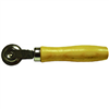 Ball Bearing Stitcher With Wooden Handle, 1 1/2 in. Wheel Diameter, 3mm Thickness