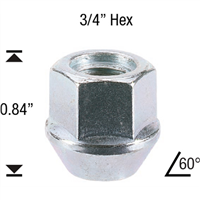 The Main Resource 1307-1SH Open End Bulge 3/4 Heat Treated 12mm x 1.50