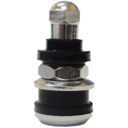 Chrome Plated Brass Valve, Height 1 in. - .453 in. / .625 in. Valve Hole