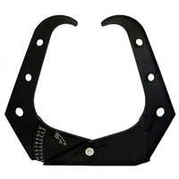 Wheel Caliper Measures Wheel Width I.D. / O.D. within 1/2 and 1 in. Increments