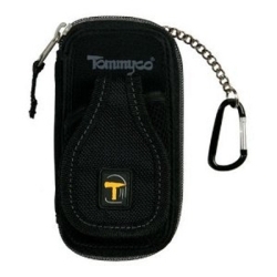 Wallet and Cell Phone Holder, Extra Wide Pocket, Security Chain with Belt Clips, Tough Nylon Weave