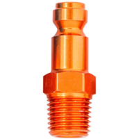 Plews Edelmann 12-124B 1/4" Orange Plug