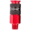 Plews 13-224r 1/4" Red Female Coupler - Air Tools Online
