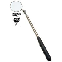 Extra Long 2-1/4â€ Diameter Magnifying Inspection Mirror