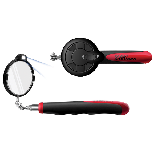LED Lighted Telescoping Inspection Mirror