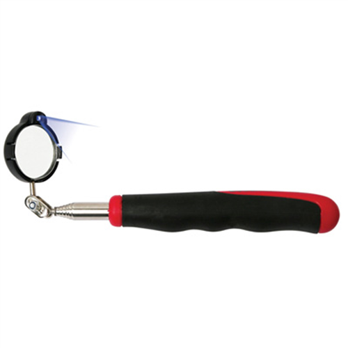 1-3/8" LED Lighted Telescoping Inspection Mirror