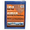 Tarp 6' x 8' Poly Shrink Wrap