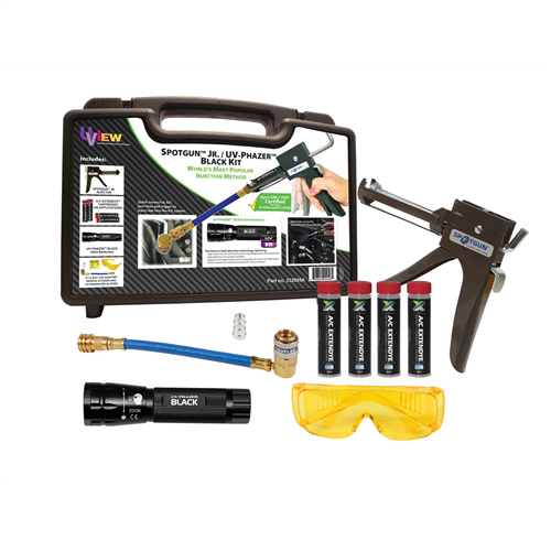 Spotgunâ„¢ Jr. UV Phazerâ„¢ Black (AAA) Leak Detection Kit with ExtenDyeâ„¢