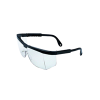 Uvex Rws-51003 Spartan Black Clear Lens Safety Glasses