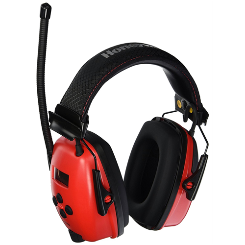 Earmuff Honeywell Hearing Protecter, with AM/FM Radio, Jack for MP3, Phone or PDA, NRR Rating 25