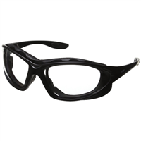 SEISMIC BLACK FRAME CLEAR LENS