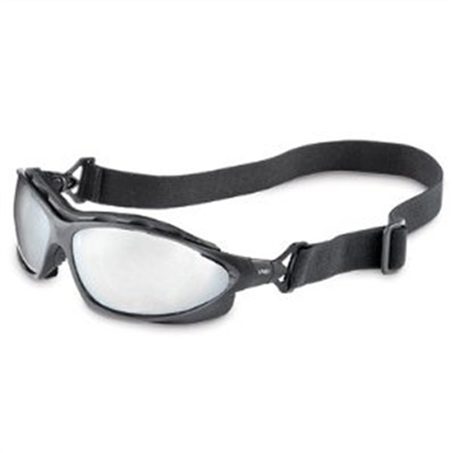 Eyewear, Safety Glasses, Black/Reflect, Seismic