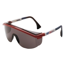 Astrospec 3000 Patriots RWB Safety Glasses with Grey Lens