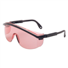 Astrospec 3000Â® Black Frame Safety Glasses with Vermillion Lens