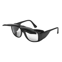 Horizonâ„¢ Flip Up Safety Glasses with Black Frames with Shade 5.0