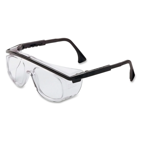 Uvex S2500 Astro OTC Tools & Equipment - 3001 Black Frame, Clear Lens
