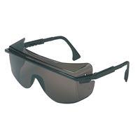 Astro Over-The-Glass Safety Glasses with Black Frames/Gray Lens