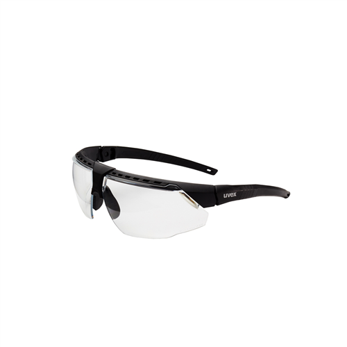 UVEX AVATAR GLASSES BLK/BLK, CLEAR HC