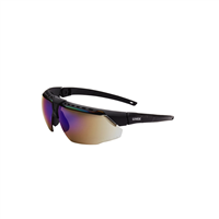 UVEX AVATAR GLASSES BLK/BLK, BLUE MIR HC