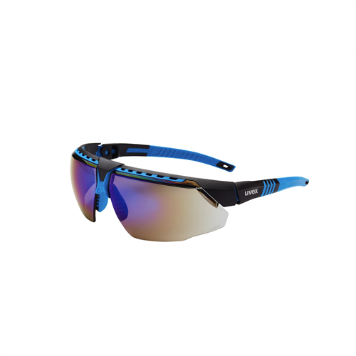 UVEX AVATAR GLASSES BLK/BLUE, BLUE MIR HC