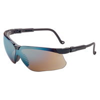 GenesisÂ® Black Frame Glasses with Gold Mirror Lens with UD Coating