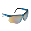 GenesisÂ® Vapor Blue Frame Glasses with Gold Mirror Lens with UD Coating