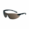 Ignite Safety Eyewear, Black and Silver Frame, Gray Hardcoat Lens