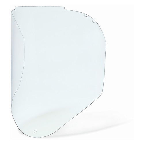 Clear, Antifog/Hardcoat Polycarbonate Visor