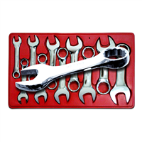 Wre Set Stubby 7/16 - 1 10pc - Shop V-8 Tools Online