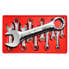 10-Piece Metric Stubby Combination Wrench Set 10mm to 19mm