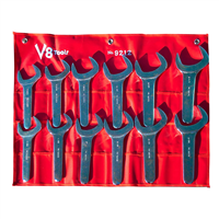 12-Piece Jumbo SAE Service Wrench Set