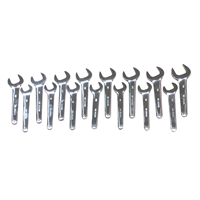 V-8 Tools 9515 15-Piece Metric Service Wrench Set