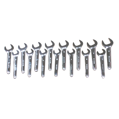 V-8 Tools 9515 15-Piece Metric Service Wrench Set