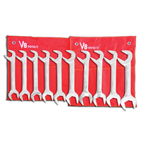 10-Piece Jumbo Angled Wrench Set