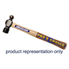 12 in. 12 oz. Commercial Ball Peen Hammer with Wood Handle