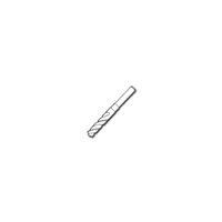 1/2 in. Reduced Shank HSS Fractional Jobber Drill Bit 19/32 in.