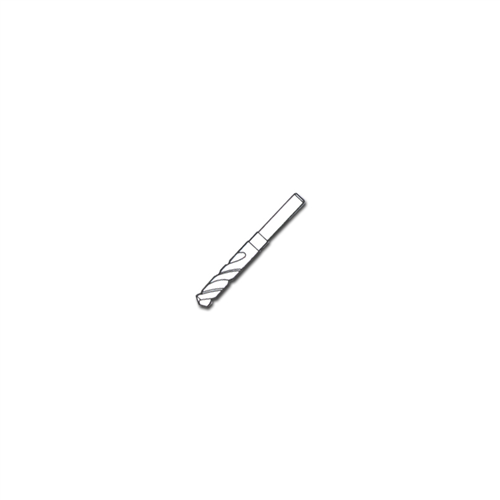 1/2" Reduced Shank HSS Fractional Jobber Drill Bit 3/4"