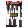 WOOD-COMPO Non-Slip Screwdriver 6PC. Set