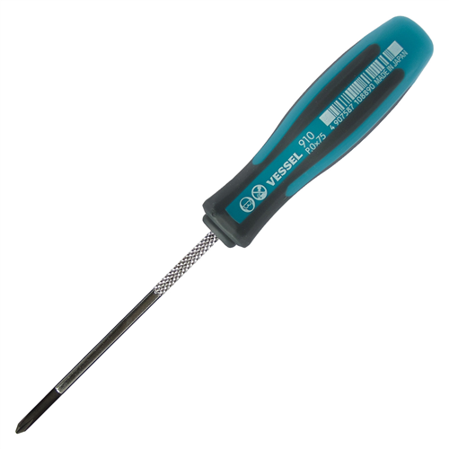 No.910 MEGADORA Thin Shank Screwdriver PH0x75