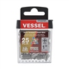 Vessel Tool U.S.A Inc Ntph2254P25T Neck Torsion Insert Bits Ph2X25.4 25Pc (Tictac)