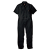 Workwear Outfitters 3339Bk-Rg-2Xl Short Sleeve Coverall Black, 2Xl