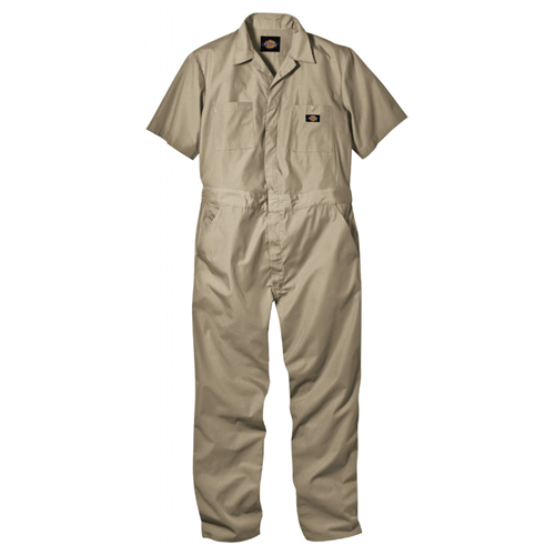 Workwear Outfitters 3339Kh-Rg-L Short Sleeve Coverall Khaki, Large