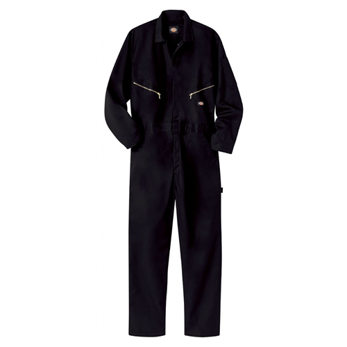 Workwear Outfitters 4779Bk-Rg-M Dickies Deluxe Blended Coverall Black, Medium