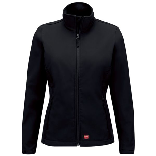 Workwear Outfitters Jp67Bk-Rg-L Women'S Deluxe Soft Shell Jacket -Black-Large