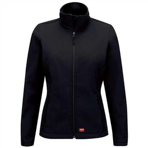 Workwear Outfitters Jp67Bk-Rg-S Women'S Deluxe Soft Shell Jacket -Black-Small