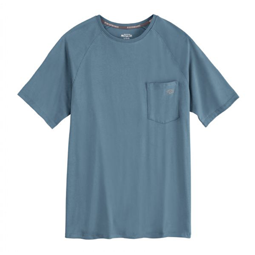 Workwear Outfitters S600Dl-Rg-2Xl Perform Cooling Tee Dusty Blue, 2Xl